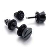 Finely Processed Delicate Colors Excellent Quality Titanium Earrings