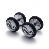 Finely Processed Delicate Colors Stable Quality Titanium Earrings