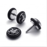 Attractive Design Delicate Colors Excellent Quality Titanium Earrings