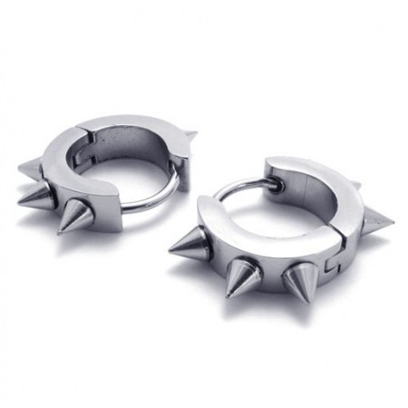 Attractive Design Color Brilliancy Stable Quality Titanium Earrings