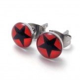 Deft Design Colorful Reliable Quality Titanium Earrings