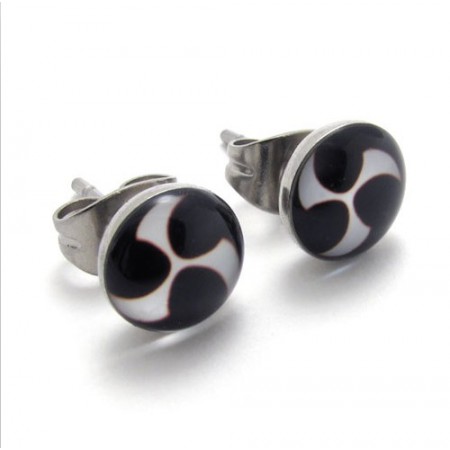 Latest Technology Delicate Colors Reliable Quality Titanium Earrings