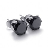 Sophisticated Technology Color Brilliancy Stable Quality Titanium Earrings
