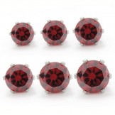 Deft Design Color Brilliancy Stable Quality Titanium Earrings