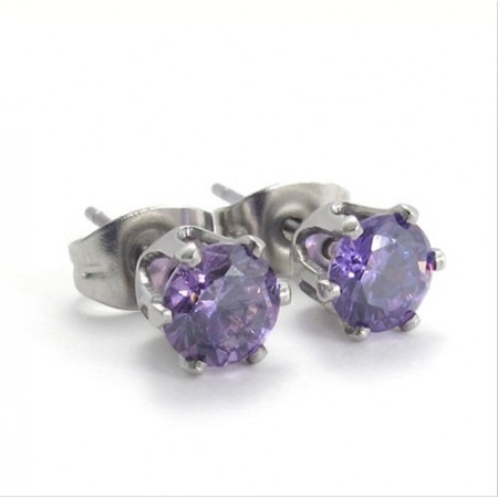 Skillful Manufacture Color Brilliancy Excellent Quality Titanium Earrings 