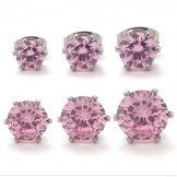 Luxuriant in Design Color Brilliancy Stable Quality Titanium Earrings