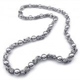 Deft Design Color Brilliancy Excellent Quality Titanium Necklace
