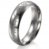 Wide Varieties Male Titanium Ring 