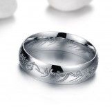Wide Varieties Male Titanium Ring 