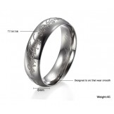 Wide Varieties Male Titanium Ring 