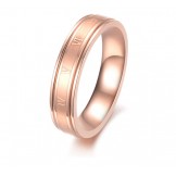 Reliable Quality Female Black Titanium Ring 