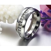 to Win Warm Praise from Customers Male Titanium Ring 