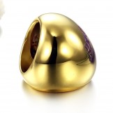 The King of Quantity Male Exaggerate Titanium Ring