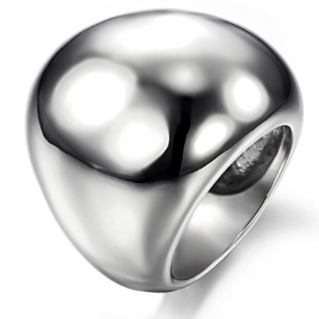 Wide Varieties Exaggerate Titanium Ring 