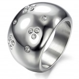 The Queen of Quality Exaggerate Titanium Ring 