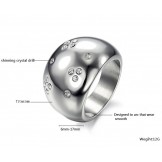 The Queen of Quality Exaggerate Titanium Ring 