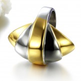 Quality and Quantity Assured Male Exaggerate Titanium Ring 