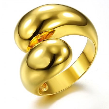 The Queen of Quality Exaggerate Titanium Ring 