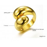 The Queen of Quality Exaggerate Titanium Ring 