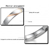 Reliable Quality Sweetheart Titanium Ring For Lovers 