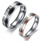 Reliable Quality Titanium Ring For Lovers
