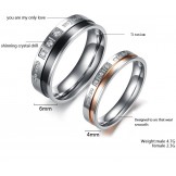 Reliable Quality Titanium Ring For Lovers