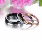 The King of Quantity Exquisite Titanium Ring For Lovers
