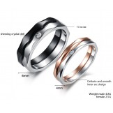 The King of Quantity Exquisite Titanium Ring For Lovers