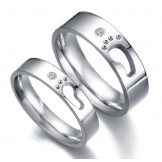 World-wide Renown Titanium Ring For Lovers 