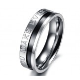 Complete in Specifications Titanium Ring For Lovers