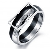 Selling Well all over the World Titanium Ring For Lovers