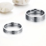Reliable Quality Titanium Ring For Lovers 