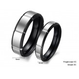 The Queen of Quality Retro Titanium Ring For Lovers 
