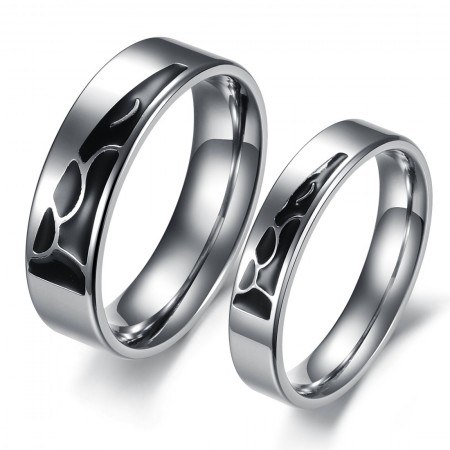 Stable Quality Titanium Ring For Lovers 