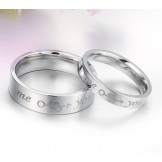 Dependable Performance Titanium Ring For Lovers