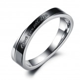 The Queen of Quality Wrap Titanium Ring For Lovers 