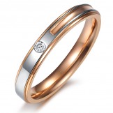 The Queen of Quality Concise Titanium Ring For Lovers