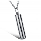 to Enjoy High Reputation at Home and Abroad Concise Titanium Necklace 