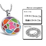 Excellent Quality Round Shape Titanium Necklace 