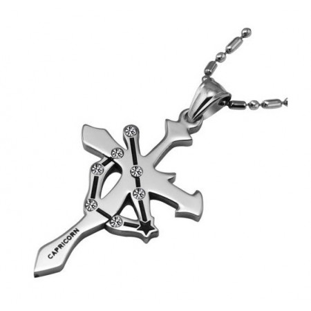 Superior Quality Capricornus Titanium Necklace 