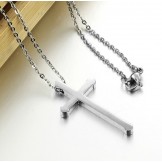 Selling Well all over the World Cross Titanium Necklace