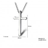 Selling Well all over the World Cross Titanium Necklace