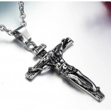 Easy to Use Cross Titanium Necklace 