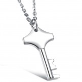 Excellent Quality Key Titanium Necklace 