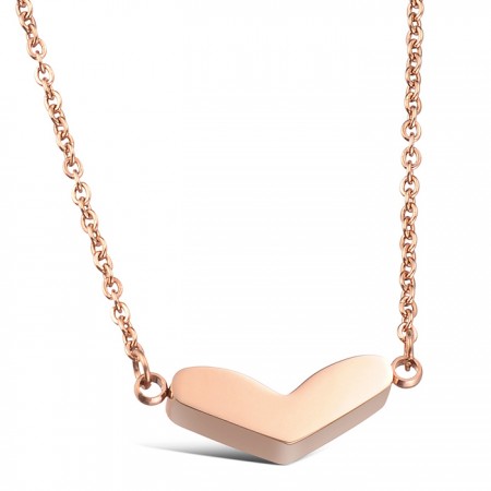 Reliable Quality Sweetheart Titanium Necklace 