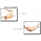 Reliable Quality Sweetheart Titanium Necklace 