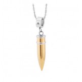 Dependable Performance Titanium Necklace With Diamond