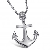 World-wide Renown Cross Titanium Necklace 