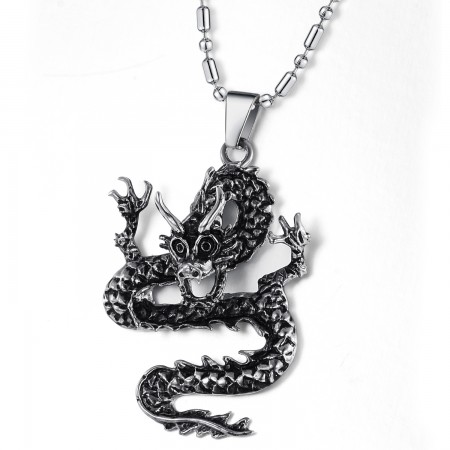 High Quality Male Kirin Titanium Necklace 