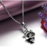 The King of Quantity Male Cross Titanium Necklace 